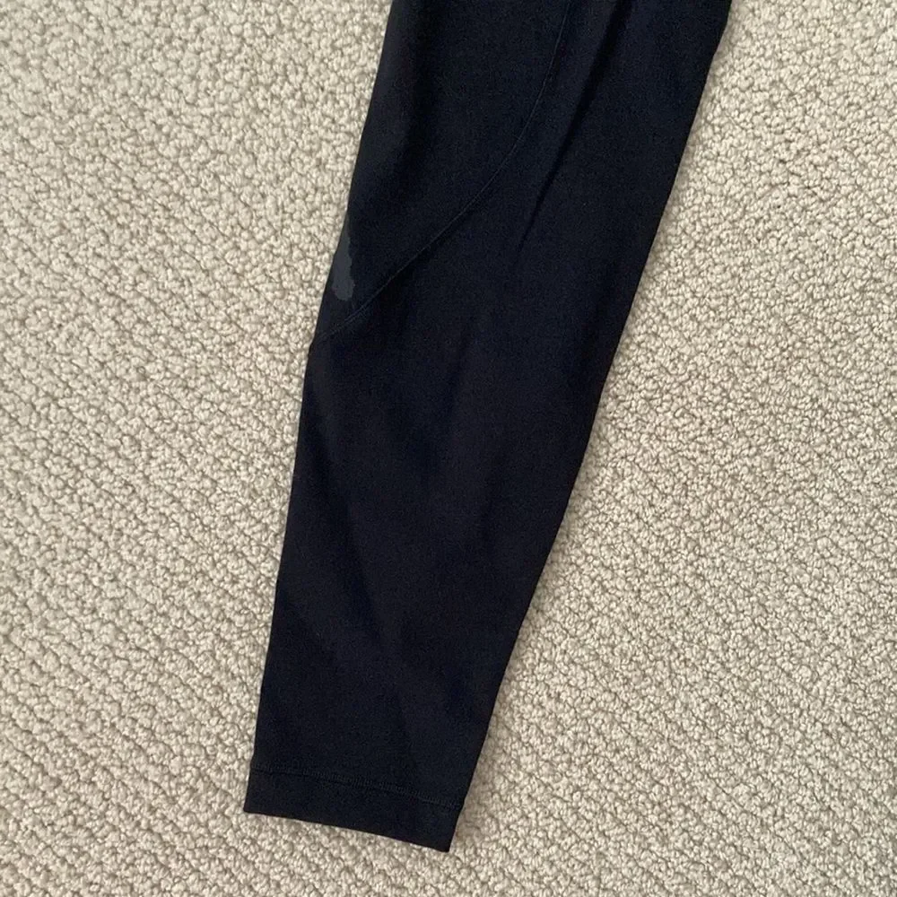 Lululemon Stop Drop & Squat Tight 28” Luxtreme High Rise HR Pant 6 Black VEUC